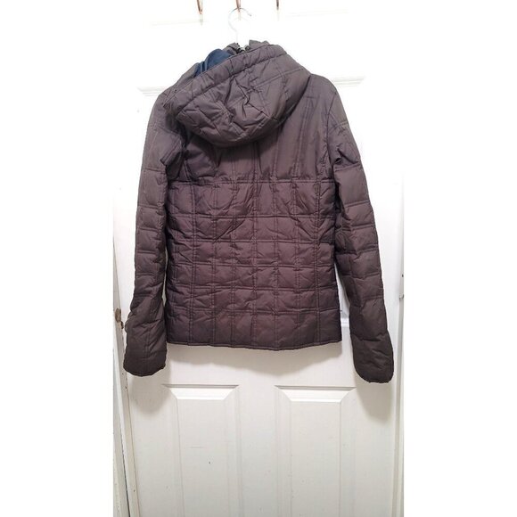 Abercrombie & Fitch Womens Quilted Puffer Jacket With Hood - Size M - Picture 3 of 16